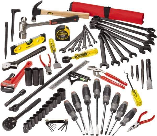 Proto - 67 Piece 1/4, 3/8, 1/2 & 3/4" Drive Master Tool Set - Comes in Top Chest - Exact Tool & Supply