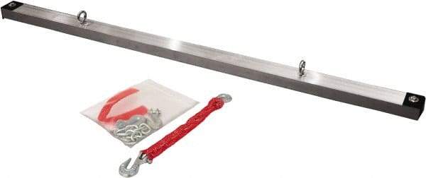 Sweepex - 48" Long Magnetic Sweeper Bar - 2" Wide x 2" High, 1 to 2" Clearance - Exact Tool & Supply