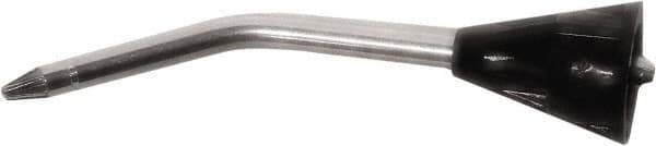 CEJN - Blow Gun Star-Tip Tube - 1/4 NPT, 4" Long, Brass - Exact Tool & Supply