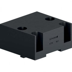 Schunk - Vise Jaws Jaw Shape: Flat Jaw Width (mm): 55.00 - Exact Tool & Supply