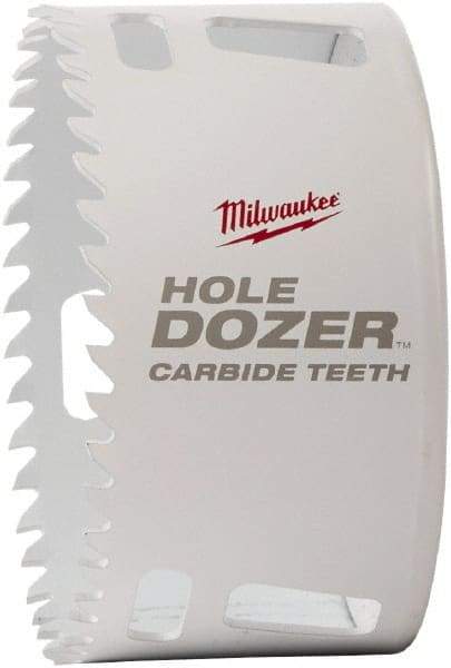 Milwaukee Tool - 7/8" Diam, 1-5/8" Cutting Depth, Hole Saw - Carbide-Tipped Saw, Toothed Edge - Exact Tool & Supply