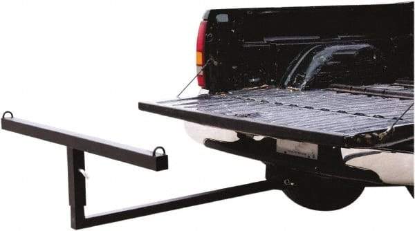 Erickson Manufacturing - Steel Tailgate Extender - 50" Wide x 46" Long, Black, For Use with 2" Receivers - Exact Tool & Supply
