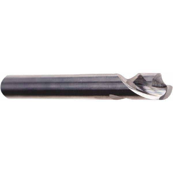 Emuge - 1/2" Body Diam, 120°, 3" OAL, Solid Carbide Spotting Drill - Exact Tool & Supply