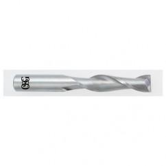 1 Dia. x 5 Overall Length 2-Flute Square End Solid Carbide SE End Mill-Round Shank-Center Cutting-Uncoated - Exact Tool & Supply