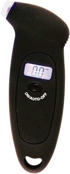 Milton - 5 to 100 psi Digital Ball Tire Pressure Gauge - LR44 Battery - Exact Tool & Supply
