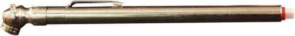 Milton - 5 to 50 psi Pencil Ball Tire Pressure Gauge - Ball Style - Exact Tool & Supply