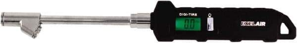 Milton - 10 to 160 psi Digital Dual Head Tire Pressure Gauge - AAA Battery - Exact Tool & Supply