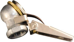 Milton - 150 Max psi Closed Check Zinc Air Chuck - Ball Foot with Clip Chuck, 1/4 FNPT - Exact Tool & Supply