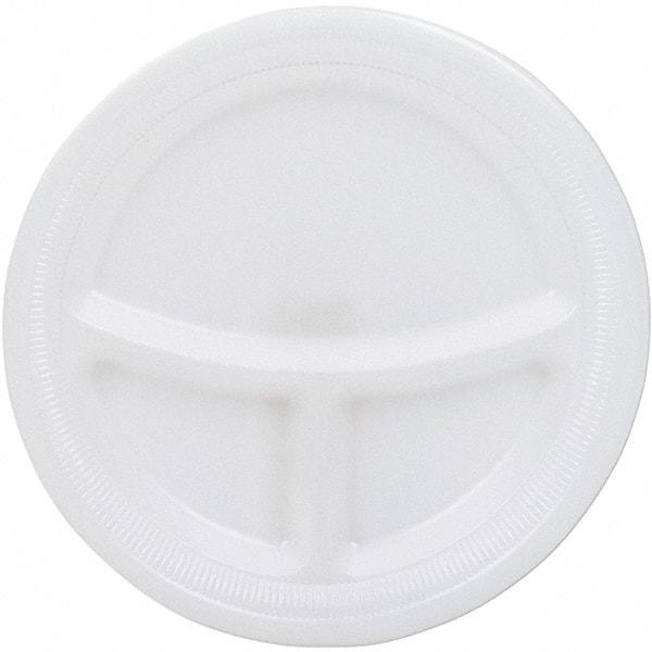 Solo - 9" Foam Plates - White - Exact Tool & Supply