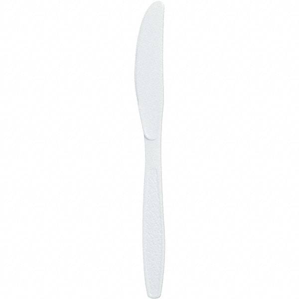 Solo - Extra Heavyweight Plastic Knives - White - Exact Tool & Supply