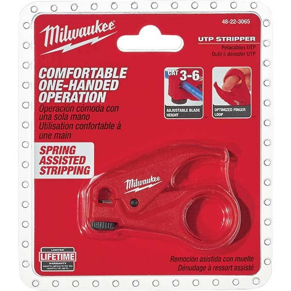 Milwaukee Tool - Wire & Cable Strippers Type: Wire Stripper Maximum Capacity: 6 AWG - Exact Tool & Supply