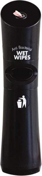 Addgards - Black Polyethylene Manual Wipe Dispenser - Exact Tool & Supply