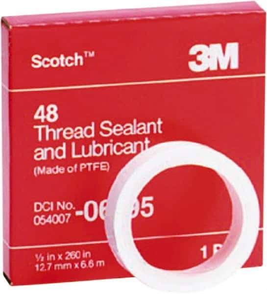 3M - 1" Wide x 520" Long General Purpose Pipe Repair Tape - 3 mil Thick, -450 to 500°F, White - Exact Tool & Supply