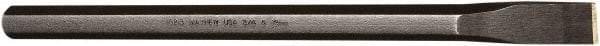 Mayhew - 12" OAL x 3/4" Blade Width Cold Chisel - Exact Tool & Supply