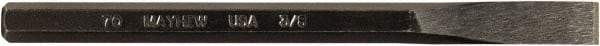 Mayhew - 5-1/2" OAL x 3/8" Blade Width Cold Chisel - Exact Tool & Supply
