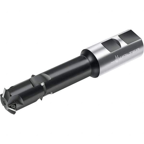 Walter - 52mm Cut Diam, 135mm Max Hole Depth, 40mm Shank Diam, Indexable Thread Mill - Insert Style P26300, 8 Inserts, Toolholder Style T2711, 216.7mm OAL - Exact Tool & Supply