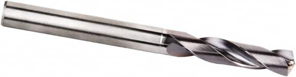 Kennametal - 3.1mm Spiral Flute Solid Carbide Screw Machine Drill Bit - Exact Tool & Supply