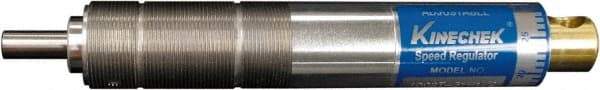 Deschner - 1/2" Stroke Length, 5 Lb Min Operating Force, Standard Linear Motion Speed Controller - 6.33" OAL, 1,200 Max psi, 135°F Max - Exact Tool & Supply