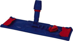 O-Cedar - Blue Mop Frame - 15-1/4" Long x 4-1/4" Wide Head, Plastic Head - Exact Tool & Supply