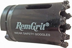 Disston - 20mm Diam, 1-7/16" Cutting Depth, Hole Saw - Carbide Grit Saw, Gulleted Edge - Exact Tool & Supply