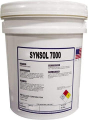 Metalloid - SynSol 7000, 55 Gal Drum Cutting Fluid - Semisynthetic - Exact Tool & Supply