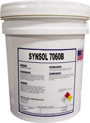 Metalloid - SynSol 7060B, 55 Gal Drum Cutting Fluid - Semisynthetic - Exact Tool & Supply
