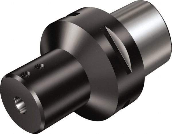Sandvik Coromant - 3/4" Bore Diam, 63mm Body Diam x 67.5mm Body Length, Boring Bar Holder & Adapter - 2.76" Screw Thread Lock, 67.5mm Bore Depth, Internal Coolant - Exact Tool & Supply