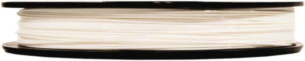 MakerBot - PLA Filament Large Spool - True White, Use with Replicator (5th Generation), Replicator 2, Replicator Z18 - Exact Tool & Supply