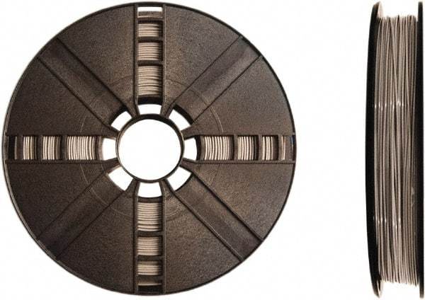 MakerBot - PLA Filament Large Spool - Cool Gray, Use with Replicator (5th Generation), Replicator 2, Replicator Z18 - Exact Tool & Supply