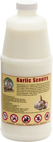 Bare Ground Solutions - Garlic Scentry Quart Bottle Garlic Concentrate to repel unwanted animals - Exact Tool & Supply