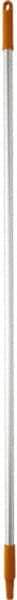 Vikan - 59 x 1" Aluminum Squeegee Handle - European Threaded Connection, Orange - Exact Tool & Supply