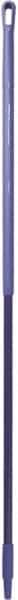 Vikan - 59 x 1-1/4" Fiberglass Squeegee Handle - European Threaded Connection, Purple - Exact Tool & Supply