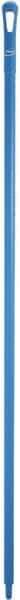 Vikan - 67 x 1-19/64" Polypropylene Squeegee Handle - European Threaded Connection, Blue - Exact Tool & Supply