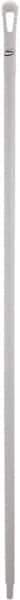 Vikan - 67 x 1-19/64" Polypropylene Squeegee Handle - European Threaded Connection, White - Exact Tool & Supply
