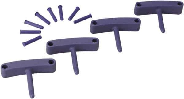 Vikan - Polypropylene Hooks - 3" OAL - Exact Tool & Supply