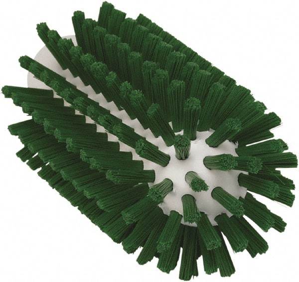 Vikan - 2-1/2" Diam Polyester Tube Brush - 6" OAL, 5-1/4" Head Length, Polypropylene Handle - Exact Tool & Supply