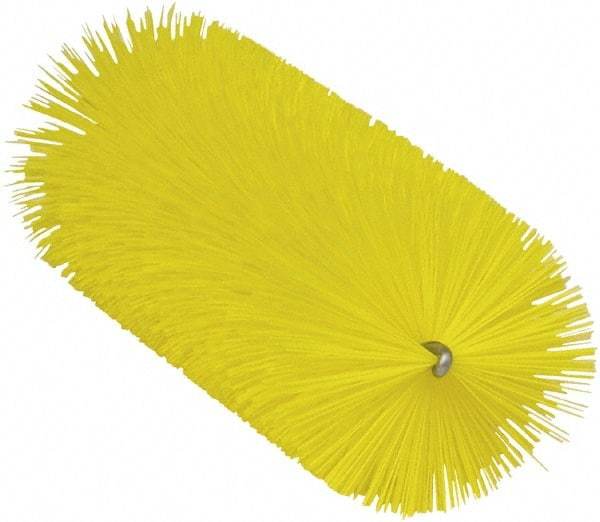 Vikan - 2.3" Diam Polyester Tube Brush - 6-1/4" OAL, 6-1/2" Head Length, Stainless Steel Handle - Exact Tool & Supply