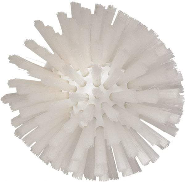 Vikan - 5" Diam Polyester Tube Brush - 4-1/2" OAL, 2-7/8" Head Length, Polypropylene Handle - Exact Tool & Supply