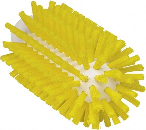 Vikan - 2-1/2" Diam Polyester Tube Brush - 6" OAL, 5-1/4" Head Length, Polypropylene Handle - Exact Tool & Supply