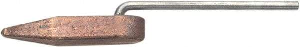 Sievert - 1/8 Inch Point, 1/2 Inch Tip Diameter, Soldering Iron Tip Copper Bit - Series Pyramid, For Use with ESK - Exact Tool & Supply