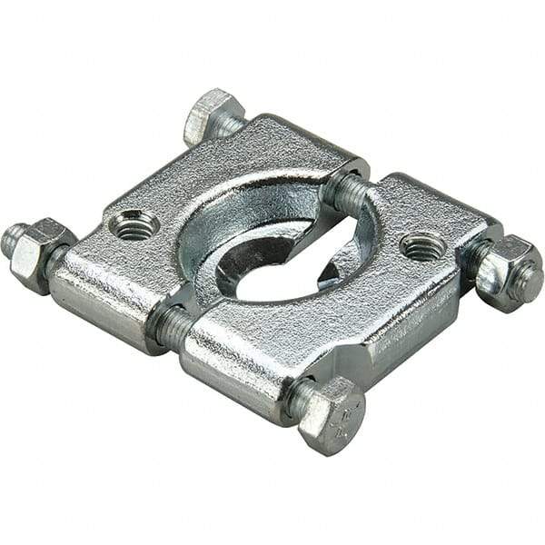 Dynabrade - 4" Jaw Width, 7-1/2" Opening Capacity, 12" Throat Depth, Bench Vise - Bolt Down Base Attachment - Exact Tool & Supply