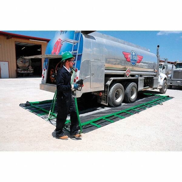 UltraTech - 2,692 Gal 22 oz PVC Containment Berm, Rapid Rise Model - 1' High x 30' Wide x 12" Long - Exact Tool & Supply