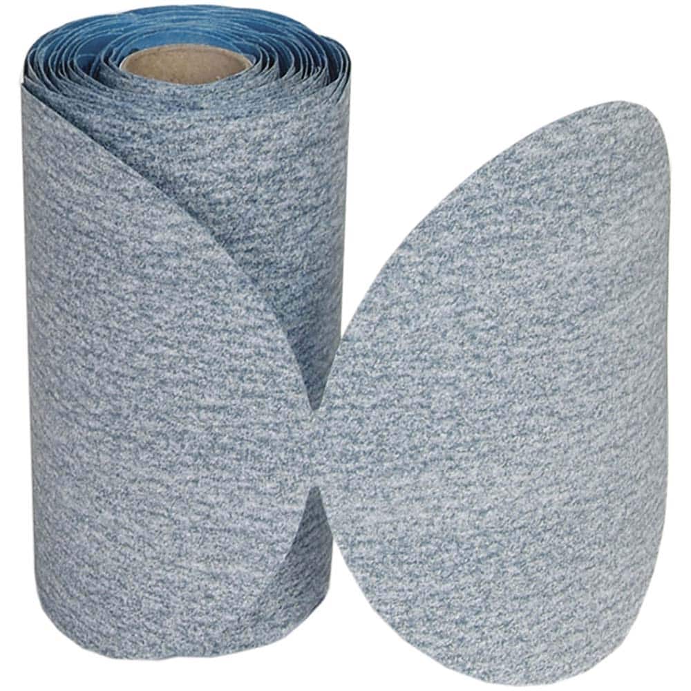 Norton - 5" Diam, 400 Grit Silicon Carbide Adhesive PSA Disc - Exact Tool & Supply