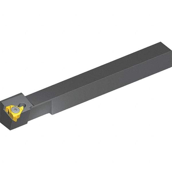 Vargus - Internal/External Thread, Right Hand Cut, 0.31" Shank Width x 0.31" Shank Height Indexable Threading Toolholder - 3.94" OAL, 2IR Insert Compatibility, OV Toolholder, Series Miniature Square Shank - Exact Tool & Supply