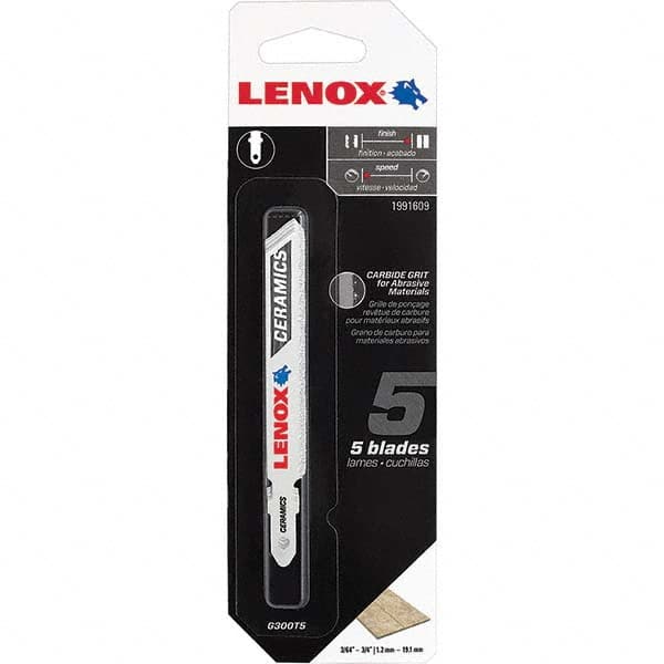 Lenox - Jig Saw Blades Blade Material: Bi-Metal Blade Length (Inch): 3-1/2 - Exact Tool & Supply