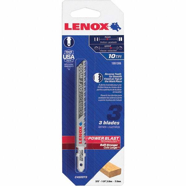 Lenox - Jig Saw Blades Blade Material: Bi-Metal Blade Length (Inch): 4 - Exact Tool & Supply