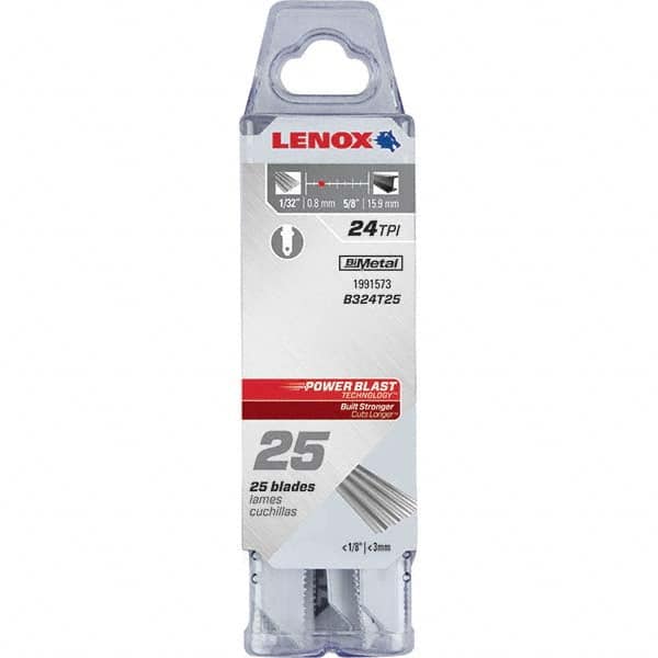 Lenox - Jig Saw Blades Blade Material: Bi-Metal Blade Length (Inch): 3-5/8 - Exact Tool & Supply