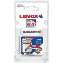 Lenox - Hole Saws Saw Diameter (mm): 1.50 Saw Diameter (Inch): 9/16 - Exact Tool & Supply