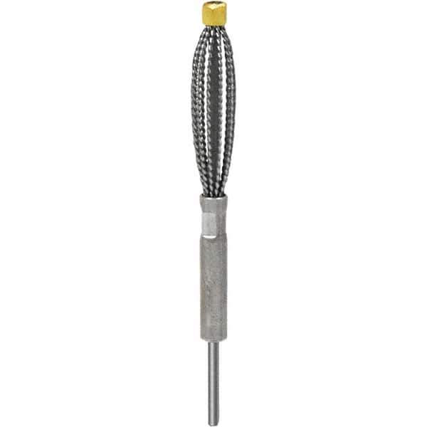 Made in USA - Power Deburring Tools Type: Cross Hole Deburring Tool Tool Compatibility: Rotary Power Tool - Exact Tool & Supply