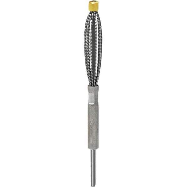 Made in USA - Power Deburring Tools Type: Cross Hole Deburring Tool Tool Compatibility: Rotary Power Tool - Exact Tool & Supply
